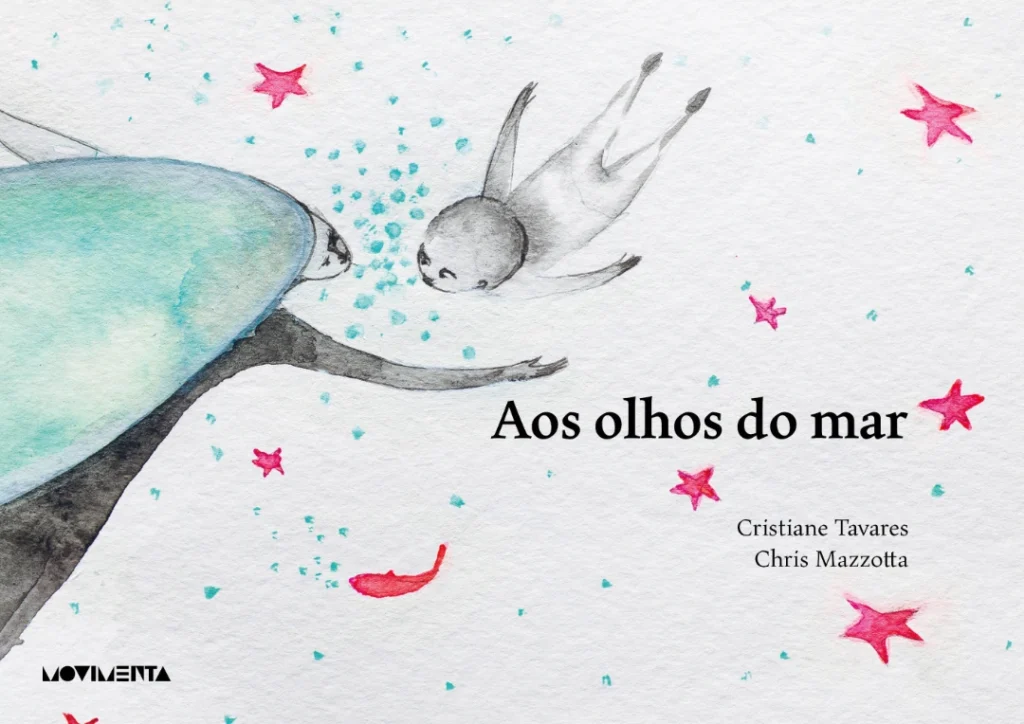 Aos olhos do mar - Capa